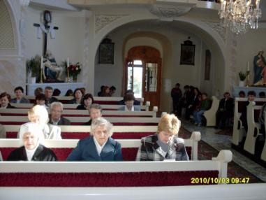 Interiér kostola Interiér kostola