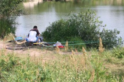 Štrkovisko celý rok slúži turistom a rybárom Štrkovisko celý rok slúži turistom a rybárom