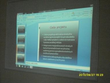 Rómsky projekt podporovaný EU Rómsky projekt podporovaný EU