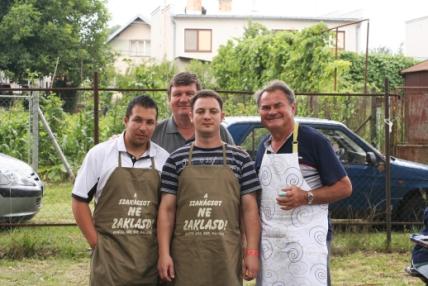 Súťaž vo varení Halászlé
Súťaž vo varení Halászlé