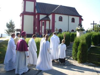 Svätá omša na velickej kalvárii
Svätá omša na velickej kalvárii