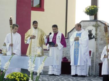 Svätá omša na velickej kalvárii
Svätá omša na velickej kalvárii