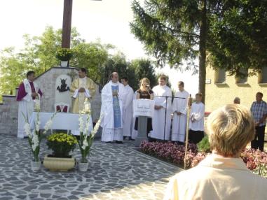 Svätá omša na velickej kalvárii
Svätá omša na velickej kalvárii