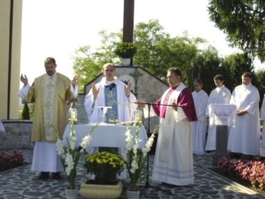 Svätá omša na velickej kalvárii
Svätá omša na velickej kalvárii
