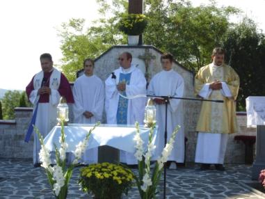 Svätá omša na velickej kalvárii
Svätá omša na velickej kalvárii