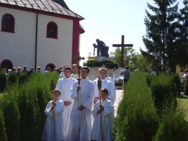 Svätá omša na velickej kalvárii
Svätá omša na velickej kalvárii
