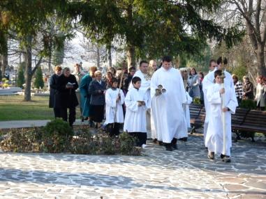 Svätá omša a procesia
Svätá omša a procesia