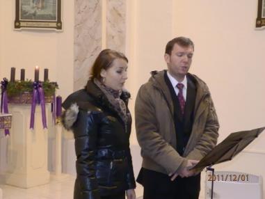 Chvíle koncertu a rozdávania mikulášských darčekov Chvíle koncertu a rozdávania mikulášských darčekov