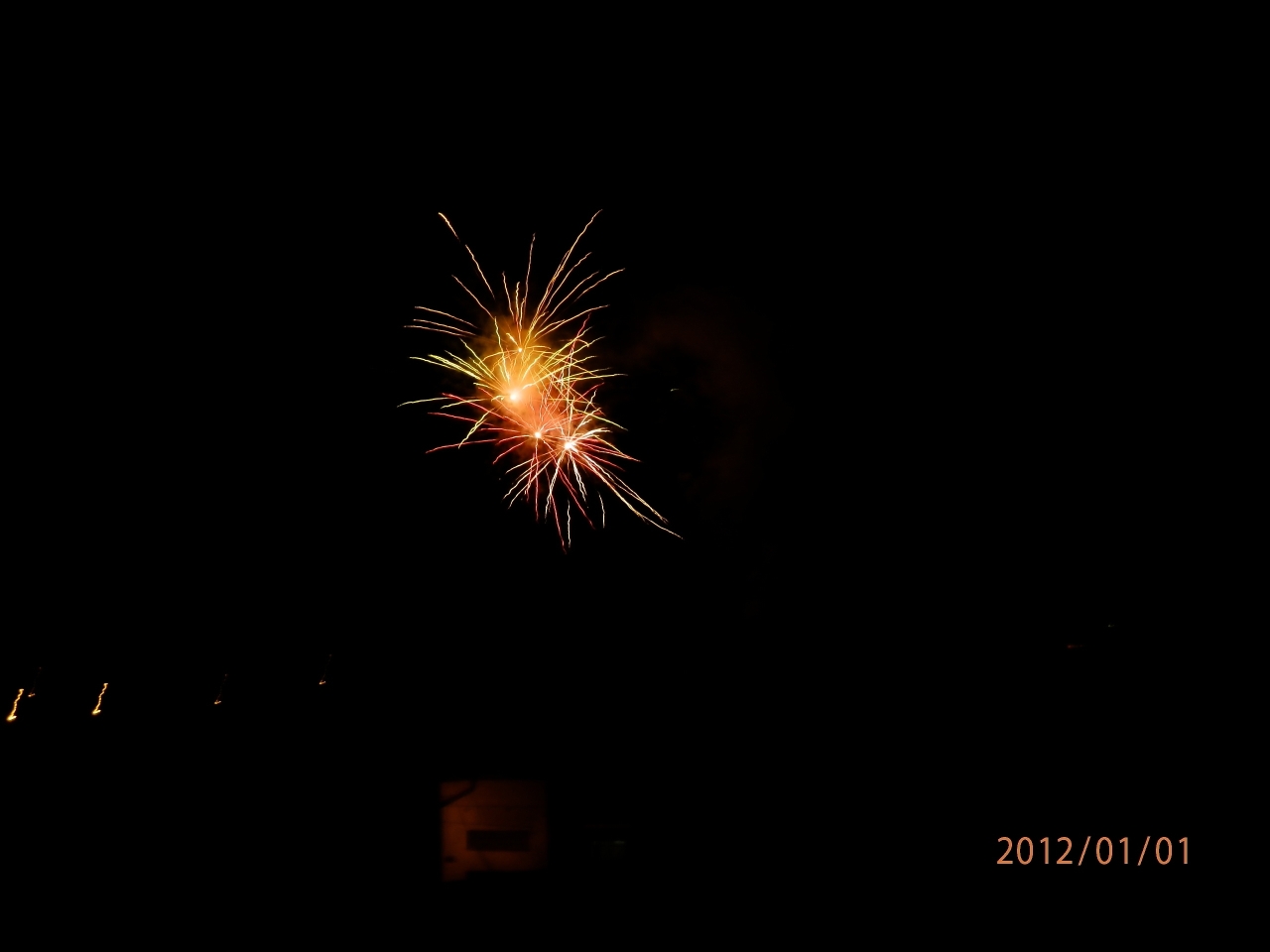 Fotogaléria Novoročný ohňostroj 2012 (7) Novoročný ohňostroj 2012