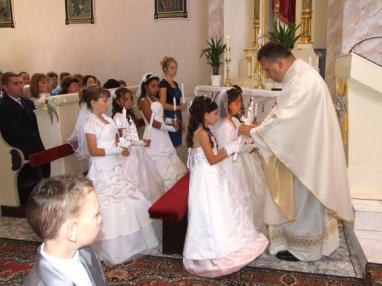 Svätá omša s prvým svätým prijímaním
Svätá omša s prvým svätým prijímaním