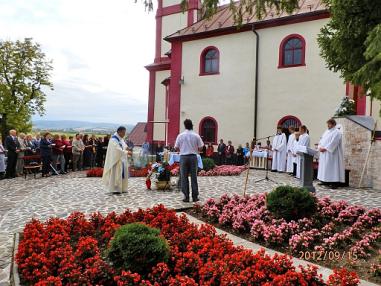 Svätá omša na kalvárii
Svätá omša na kalvárii