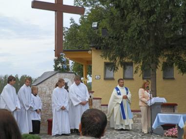 Svätá omša na kalvárii
Svätá omša na kalvárii