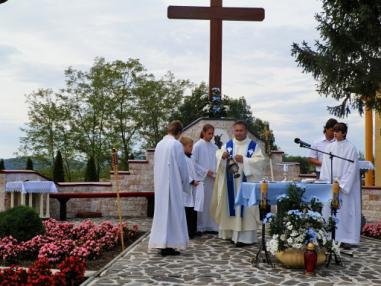Svätá omša na kalvárii
Svätá omša na kalvárii