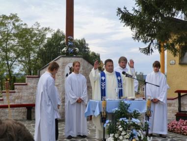 Svätá omša na kalvárii
Svätá omša na kalvárii