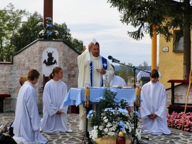Svätá omša na kalvárii
Svätá omša na kalvárii