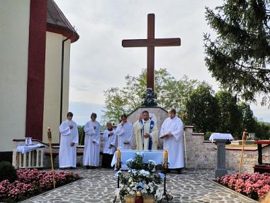 Svätá omša na kalvárii
Svätá omša na kalvárii