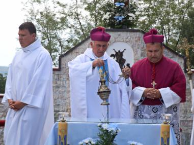 Svätá omša na kalvárii
Svätá omša na kalvárii
