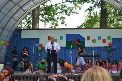 Kultúrny program a účastníci Dňa rómov
Kultúrny program a účastníci Dňa rómov