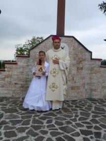 Prvé sv.prijímanie vo farskom kostole.
Prvé sv.prijímanie vo farskom kostole.