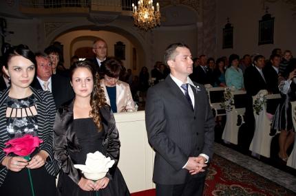 Sobášny obrad spojený so sv. omšou. Sobášny obrad spojený so sv. omšou.