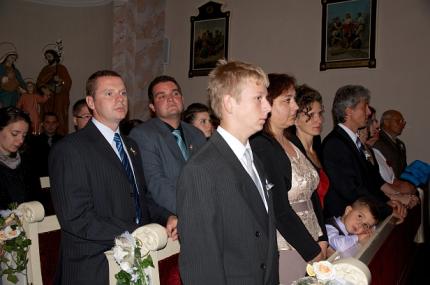 Sobášny obrad spojený so sv. omšou. Sobášny obrad spojený so sv. omšou.