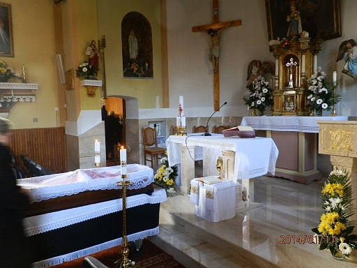 Fotogaléria Pohreb nášho duchovného otca v Podhájskej 11.1.2014. (50) Pohreb nášho duchovného otca v Podhájskej 11.1.2014.