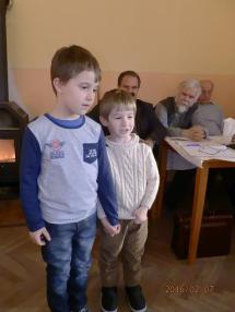 A helyi kétnyelvű óvoda tanulói kultúrműsorral ked A helyi kétnyelvű óvoda tanulói kultúrműsorral ked